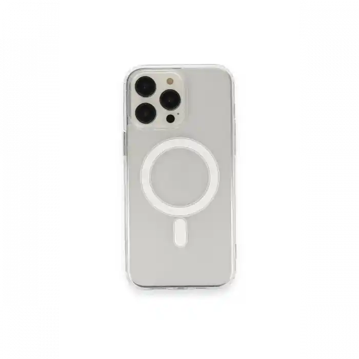 TCX  iPhone 14 Pro Kılıf Matte Şeffaf Magneticsafe - Şeffaf