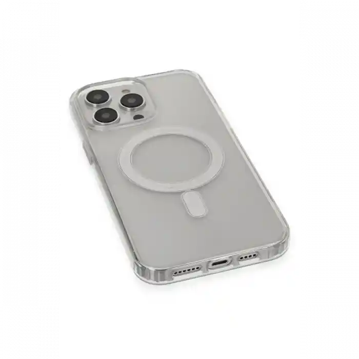 TCX  iPhone 14 Pro Kılıf Matte Şeffaf Magneticsafe - Şeffaf