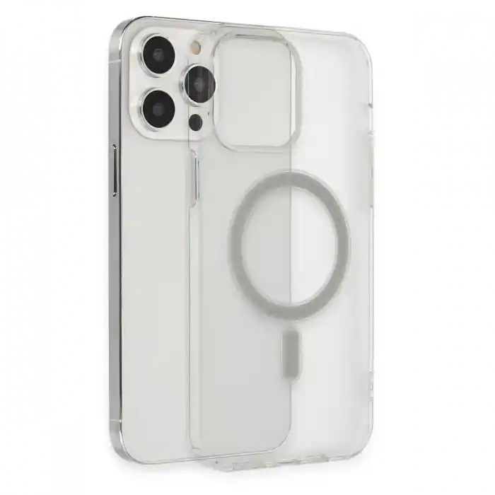 TCX  iPhone 14 Pro Kılıf Matte Şeffaf Magneticsafe - Şeffaf