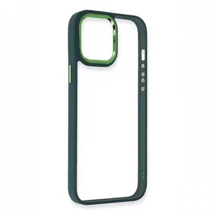 TCX  iPhone 14 Pro Max Kılıf Dora Kapak - Haki Yeşil