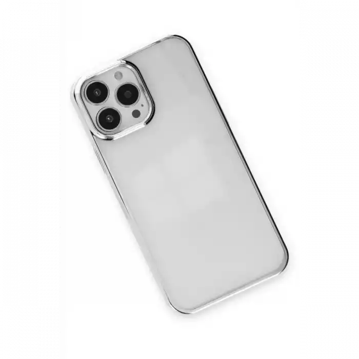 TCX  iPhone 14 Pro Max Kılıf Element Silikon - Gümüş