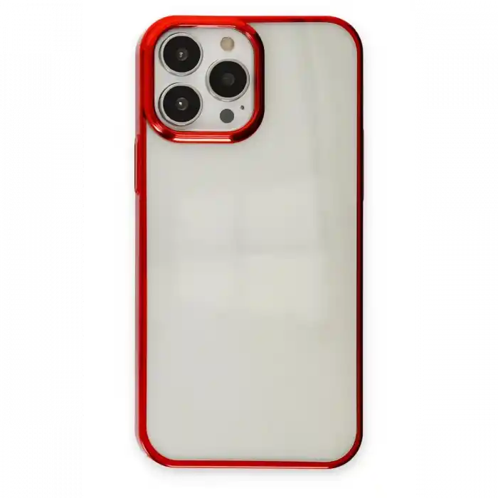 TCX  iPhone 14 Pro Max Kılıf Element Silikon - Kırmızı