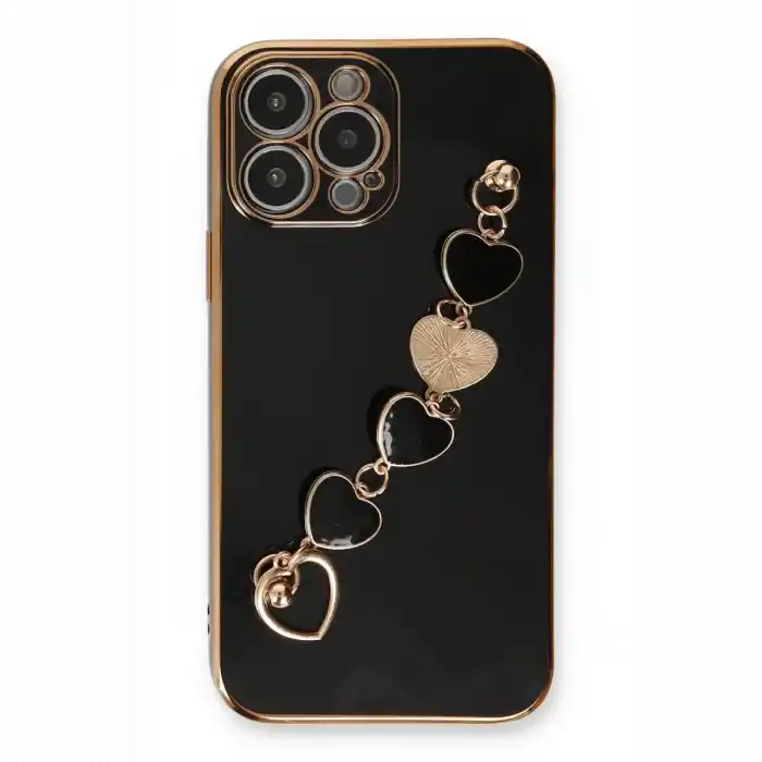 TCX  iPhone 14 Pro Max Kılıf Esila Silikon - Siyah