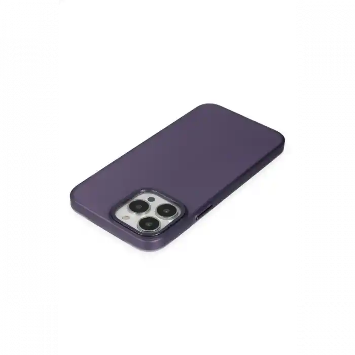 TCX  iPhone 14 Pro Max Kılıf Modos Metal Kapak - Mor