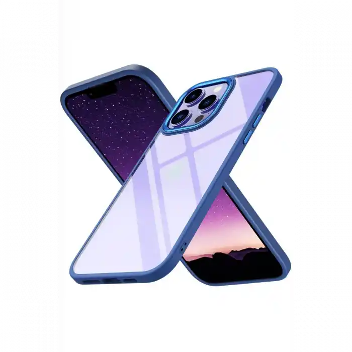 TCX  iPhone 14 Pro Max Kılıf Power Silikon - Mavi