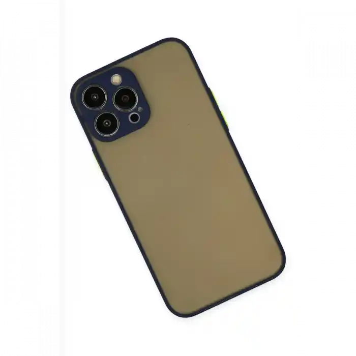 TCX  iPhone 14 Pro Max Kılıf  Silikon Kapak - Lacivert