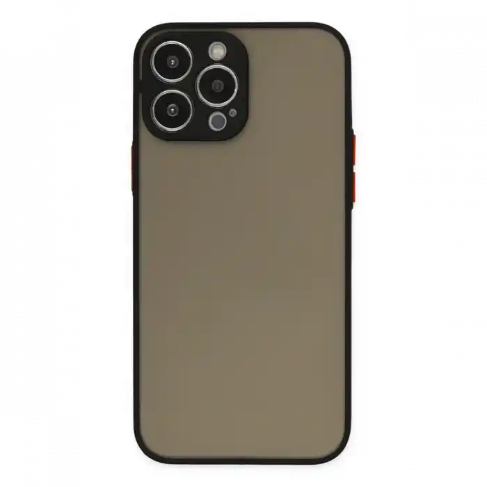 TCX  iPhone 14 Pro Max Kılıf  Silikon Kapak - Siyah