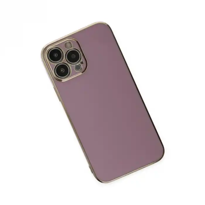 TCX İphone 14 Pro Max Kılıf Volet Silikon - Mor