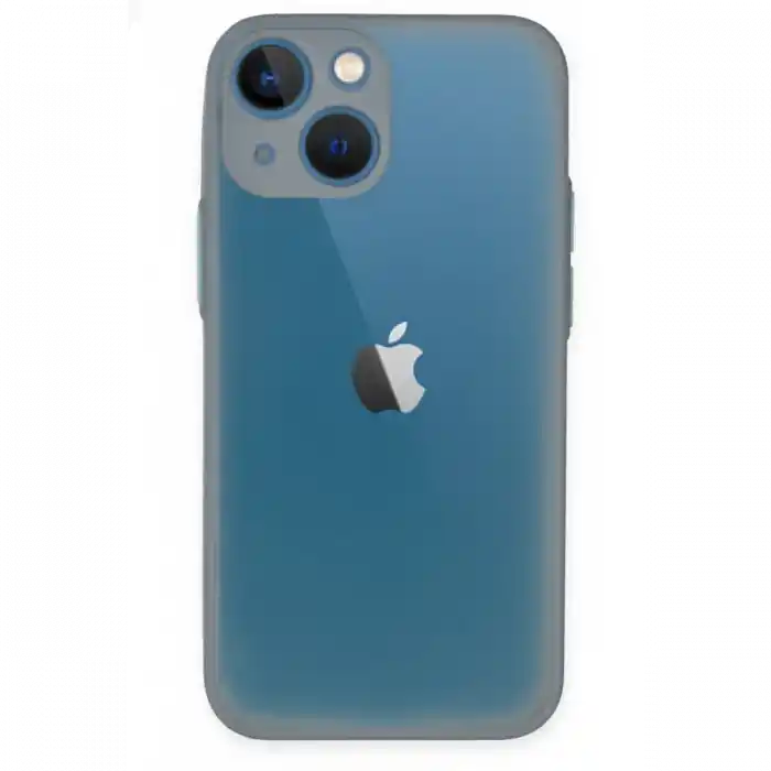 TCX  iPhone 15 Plus Kılıf  Silikon Kapak - Gri