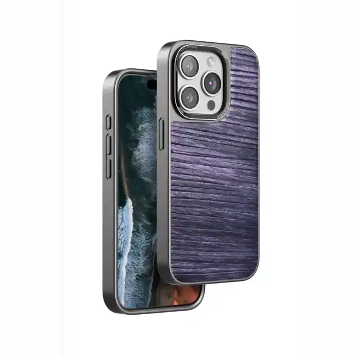 TCX   iPhone 15 Pro  Kapak - Derin Mor