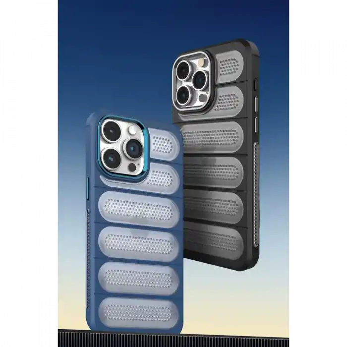 TCX  iPhone 15 Pro Kılıf Airmax Silikon Kapak - Siyah