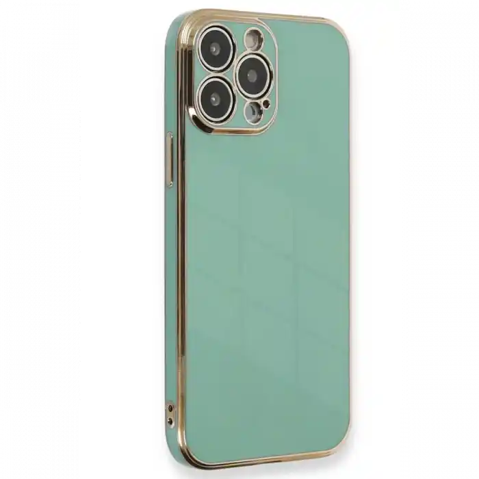 TCX  iPhone 15 Pro Kılıf  Silikon - Açık Yeşil