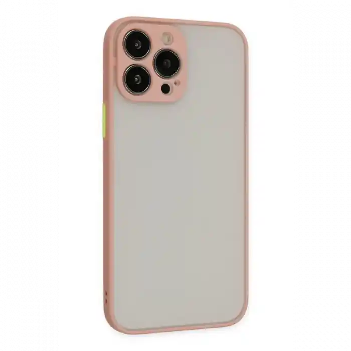 TCX  iPhone 15 Pro Kılıf  Silikon Kapak - Pembe