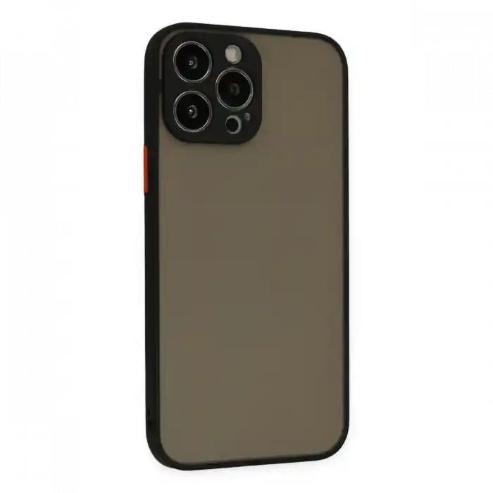 TCX  iPhone 15 Pro Kılıf  Silikon Kapak - Siyah