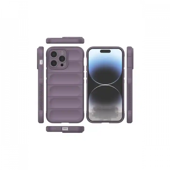 TCX  iPhone 15 Pro Kılıf  Silikon - Mor
