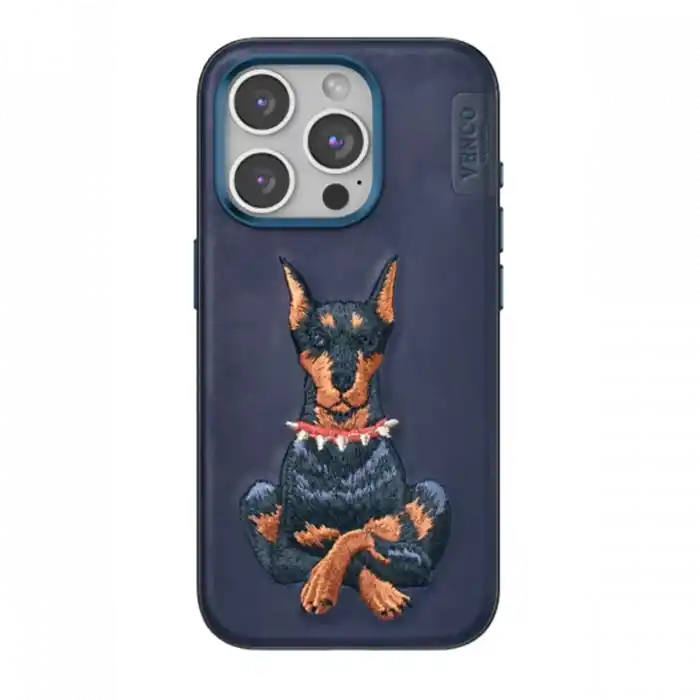 TCX   iPhone 15 Pro Max  Desenli Kapak - Lacivert