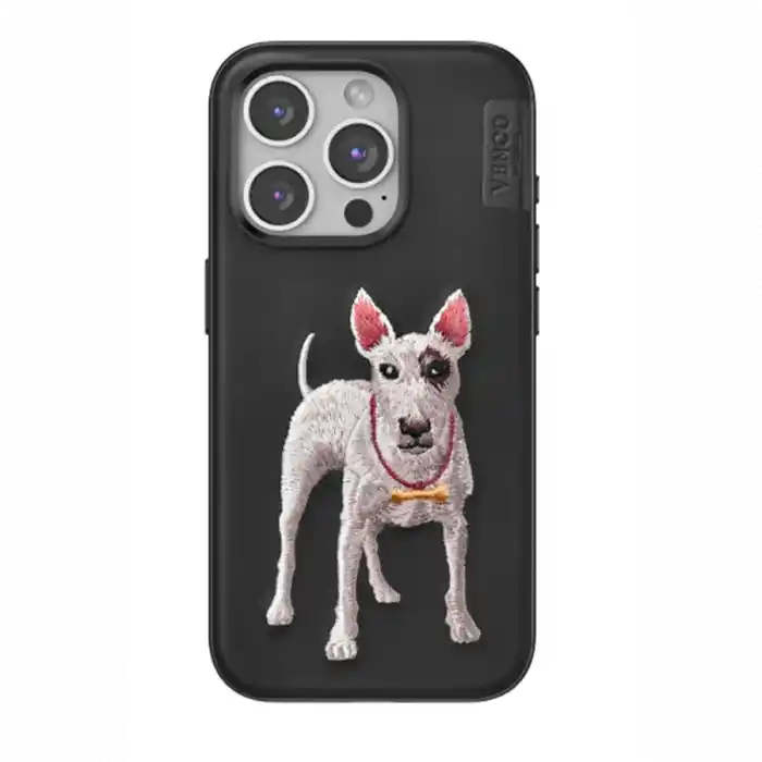 TCX   iPhone 15 Pro Max  Desenli Kapak - Siyah