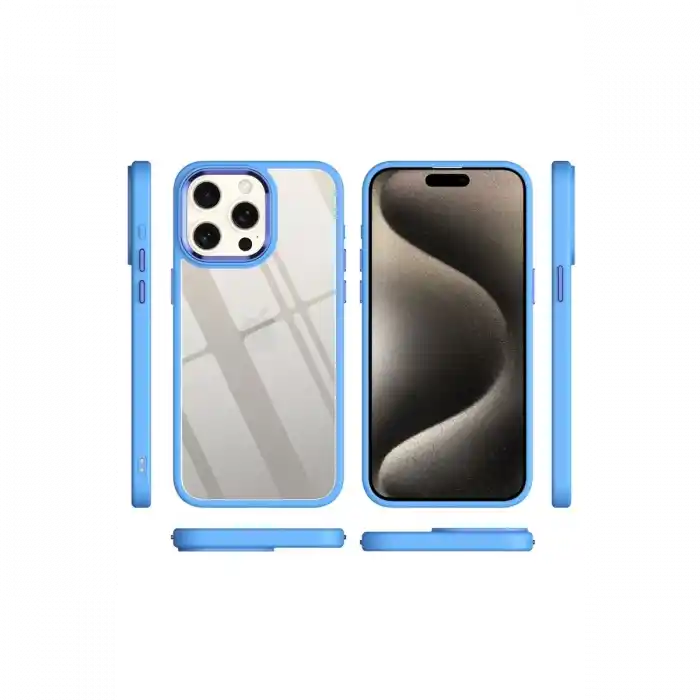 TCX  iPhone 15 Pro Max Kılıf Power Silikon - Lila