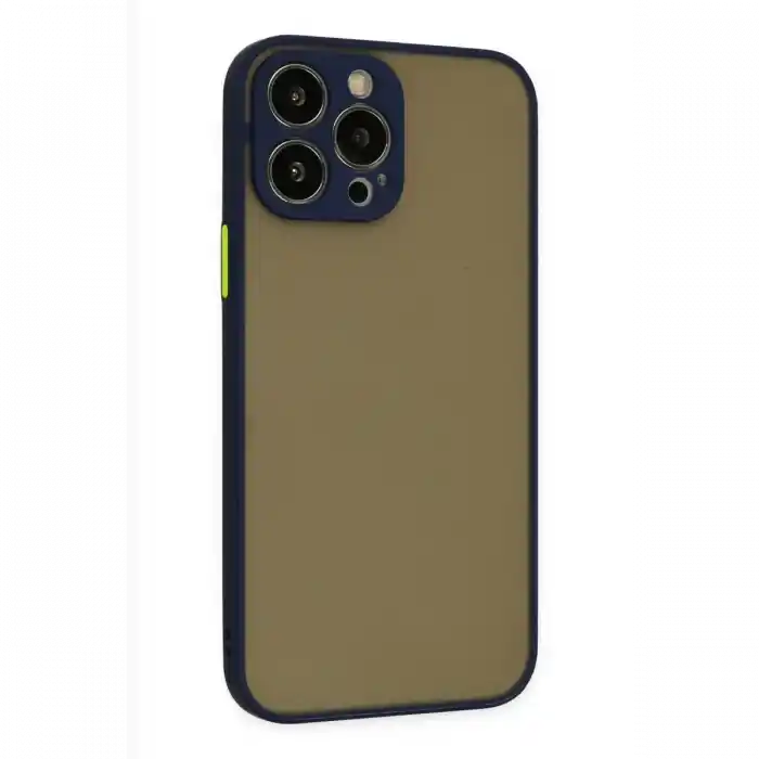 TCX  iPhone 15 Pro Max Kılıf  Silikon Kapak - Lacivert