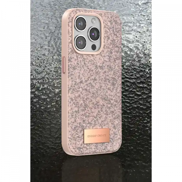 TCX   iPhone 15 Pro Max  Simli Kapak - Pembe
