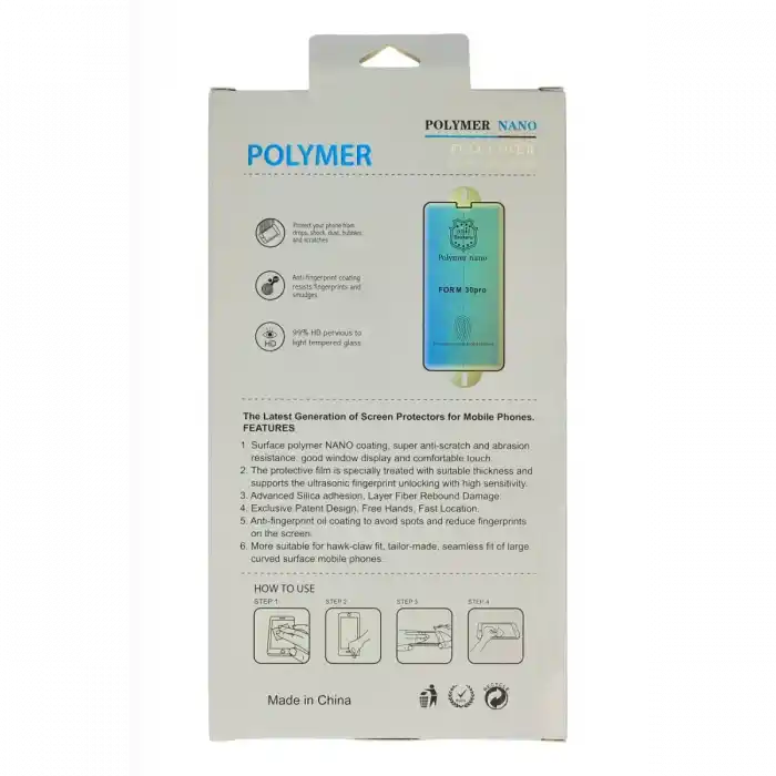 TCX  iPhone 15 Pro Polymer Nano Ekran Koruyucu