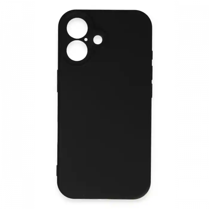 TCX  iPhone 16 Kılıf First Silikon - Siyah