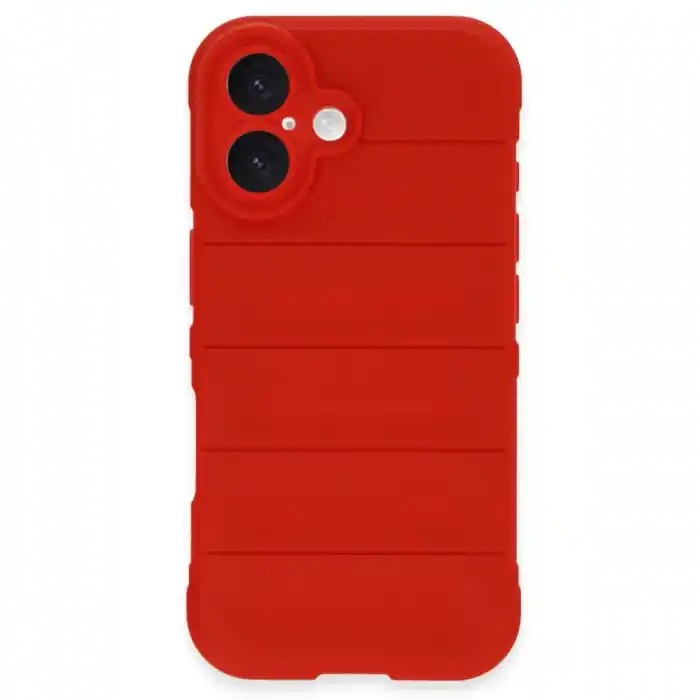 TCX  iPhone 16 Kılıf  Silikon - Kırmızı