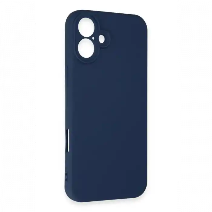 TCX  iPhone 16 Plus Kılıf First Silikon - Lacivert