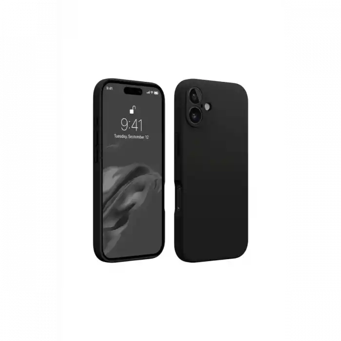 TCX  iPhone 16 Plus Kılıf First Silikon - Siyah
