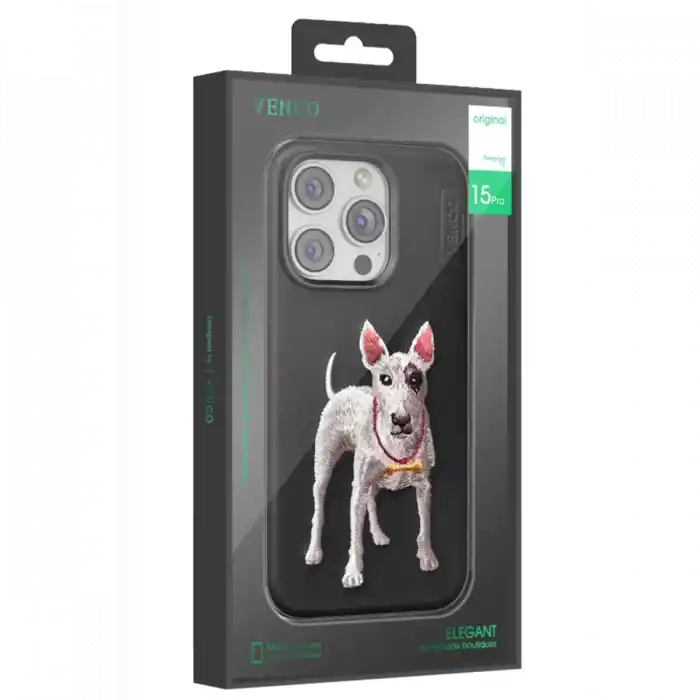 TCX   iPhone 16 Pro  Desenli Kapak - Siyah