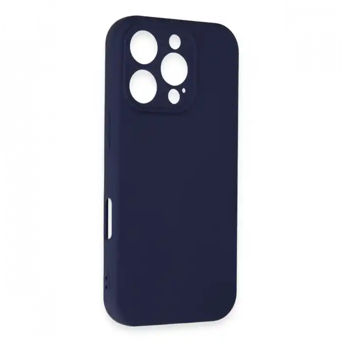 TCX  iPhone 16 Pro Kılıf First Silikon - Lacivert