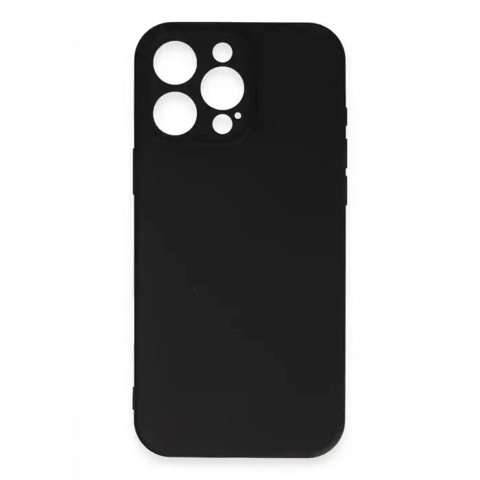 TCX  iPhone 16 Pro Kılıf First Silikon - Siyah