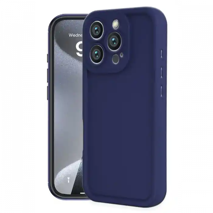 TCX  iPhone 16 Pro Kılıf  Silikon - Lacivert