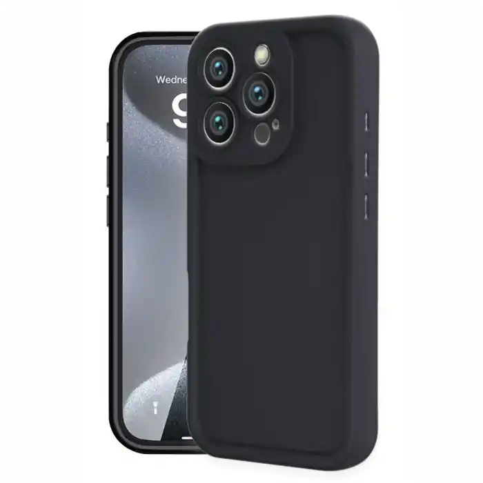 TCX  iPhone 16 Pro Kılıf  Silikon - Siyah