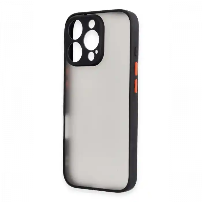 TCX  iPhone 16 Pro Max Kılıf  Silikon Kapak - Siyah