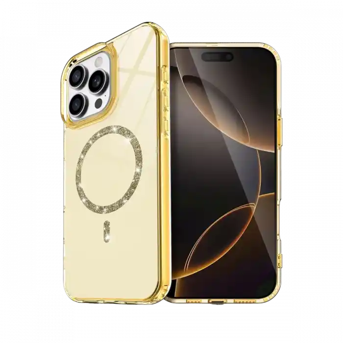 TCX  iPhone 16 Pro Max Live Diamond Magsafe Kapak - Sarı