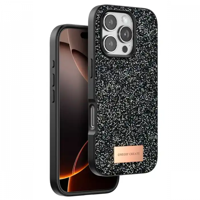 TCX   iPhone 16 Pro Max  Simli Kapak - Siyah