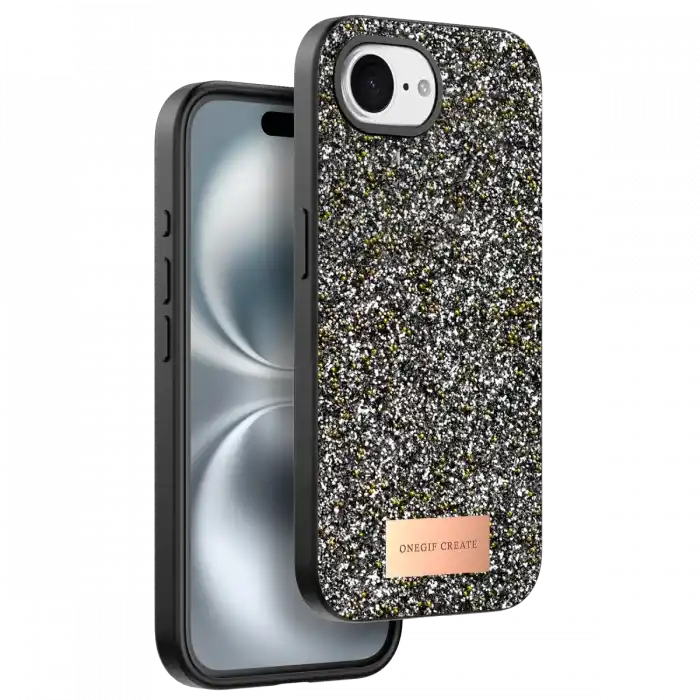 TCX   iPhone 16E  Simli Kapak - Gümüş