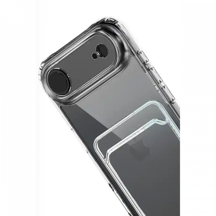 TCX  iPhone 17 Air Kart Şeffaf Silikon - Şeffaf