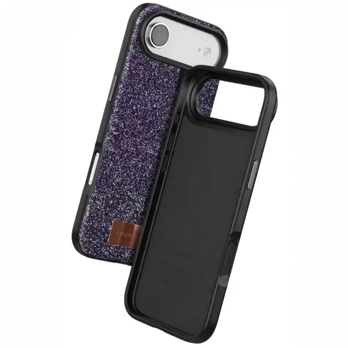 TCX   iPhone 17 Air  Simli Kapak - Derin Mor