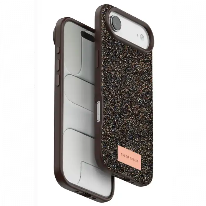 TCX   iPhone 17 Air  Simli Kapak - Gold