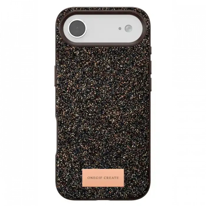 TCX   iPhone 17 Air  Simli Kapak - Gold