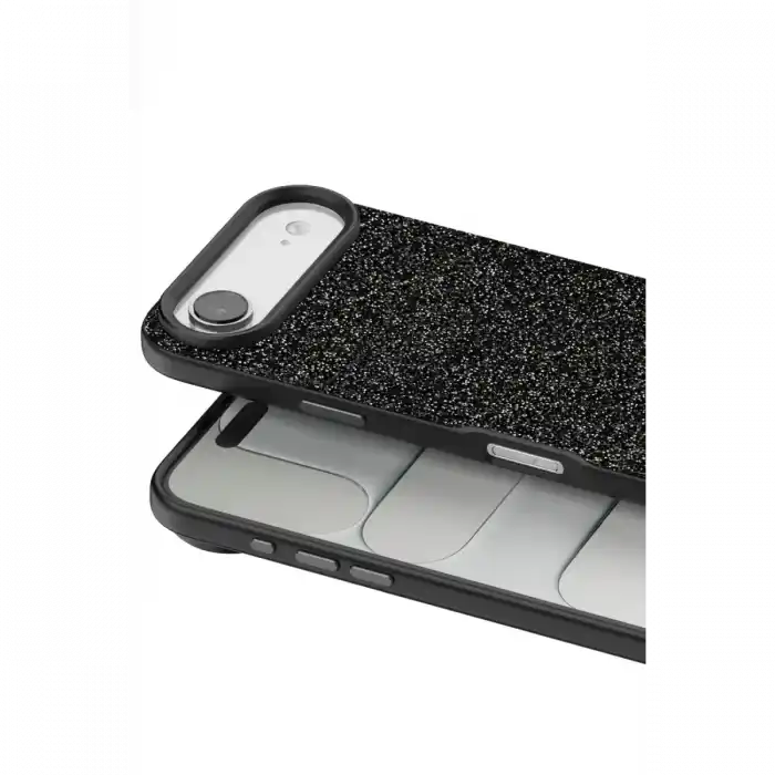 TCX   iPhone 17 Air  Simli Kapak - Siyah