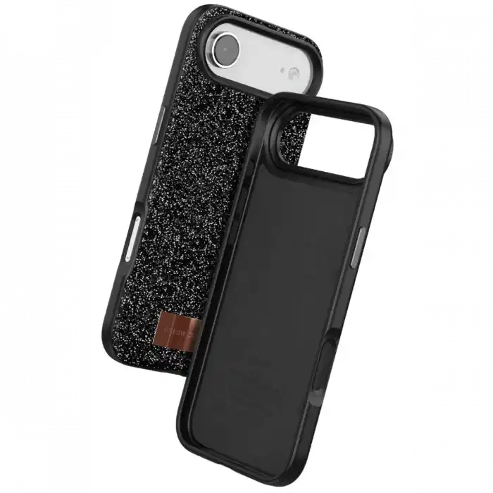 TCX   iPhone 17 Air  Simli Kapak - Siyah