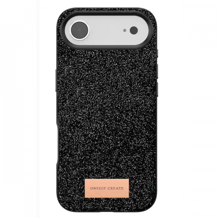 TCX   iPhone 17 Air  Simli Kapak - Siyah