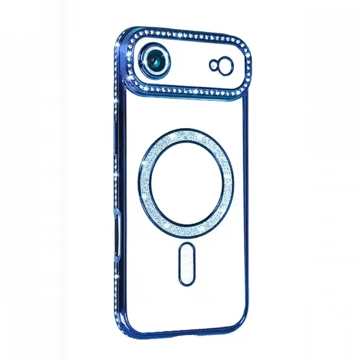 TCX  iPhone 17 Air  Simli Magneticsafe Kılıf - Mavi