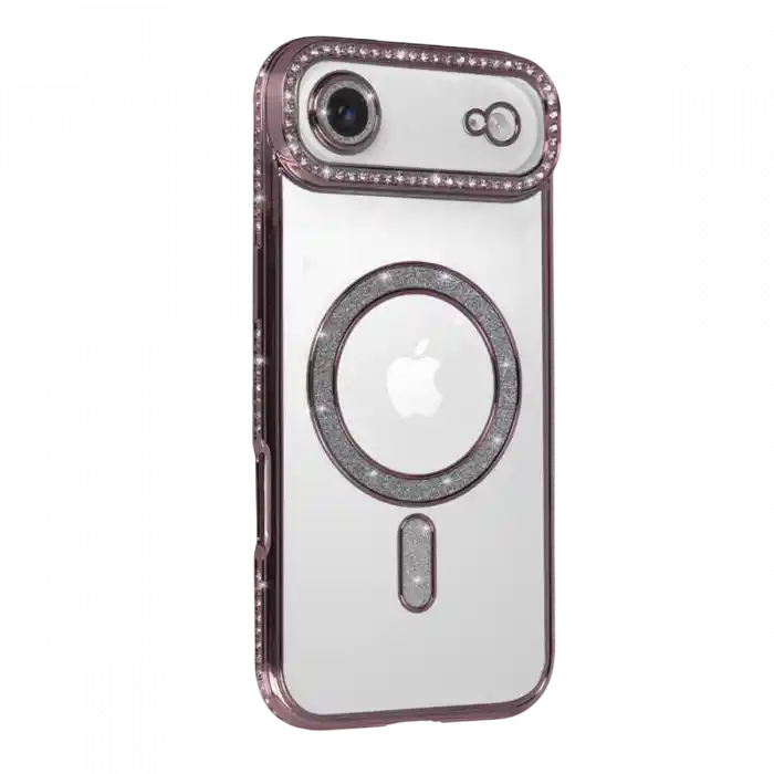 TCX  iPhone 17 Air  Simli Magneticsafe Kılıf - Pembe