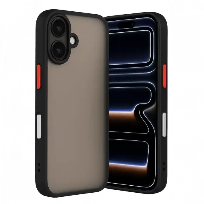 TCX  iPhone 17 Kılıf  Silikon Kapak - Siyah