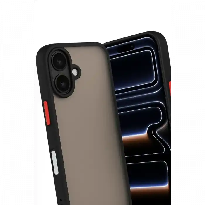 TCX  iPhone 17 Kılıf  Silikon Kapak - Siyah