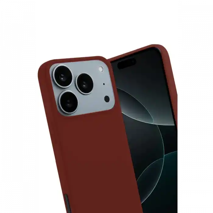 TCX  iPhone 17 Pro/18 Pro First Silikon - Bordo